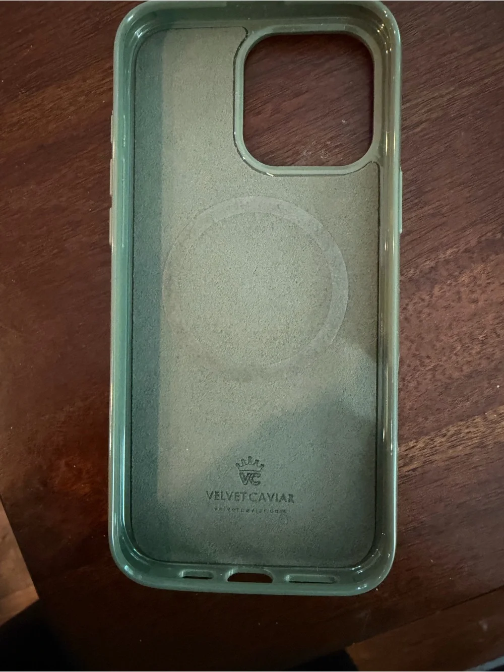 Velvet Caviar Green Leopard Print iPhone Case - iPhone 16 pro max